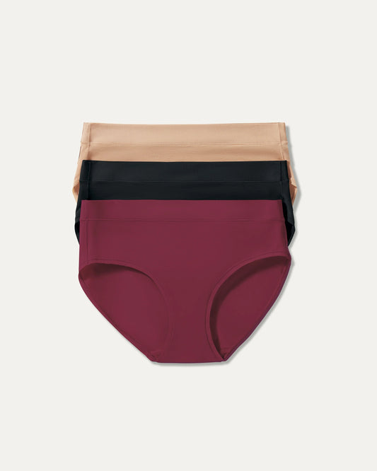 BlissWear Mid Rise Brief 3-Pack